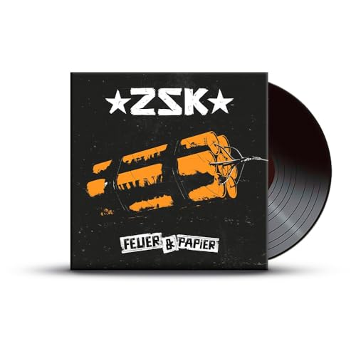 feuer und papier von zsk aus recyceltem vinyl, prime