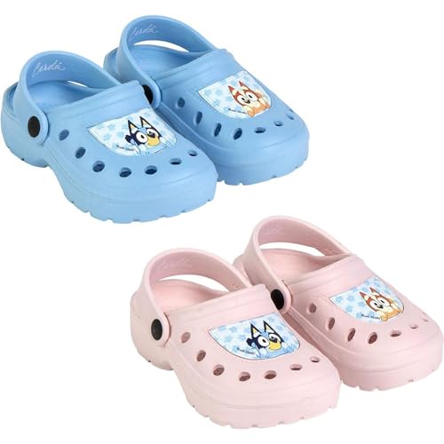 bluey kinder clogs von cerda life's little moments, bequeme sandalen, 30 eu