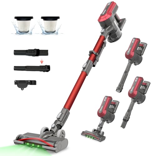 Akitas V10A akku staubsauger kabellos 450W motor 45kPa saugleistung 60 min laufzeit