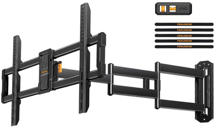 perlegear tv wandhalterung 42-84 zoll bis 60kg für 34,99 euro statt 70 euro