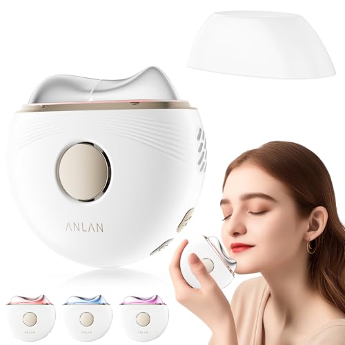 ems gua sha massagegerät, anlan elektrisch gegen falten, rotlicht, 3 intensitäten