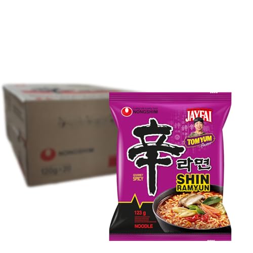 nongshim instantnudeln shin ramyun tomyum 20 x 123 g