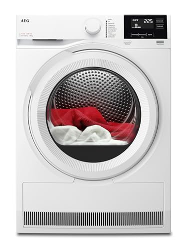 aeg wärmpumpentrockner 8 kg serie 7000 mit sensidry, energieklasse d, schontrommel