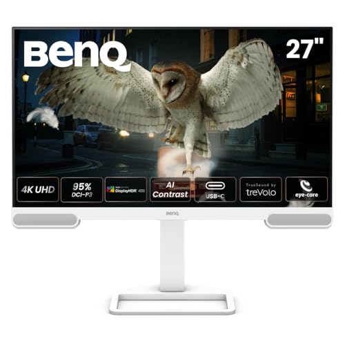 Produktbild: benq ew2790u 27 zoll 4k monitor, 98% p3, design, eye-care-technologie