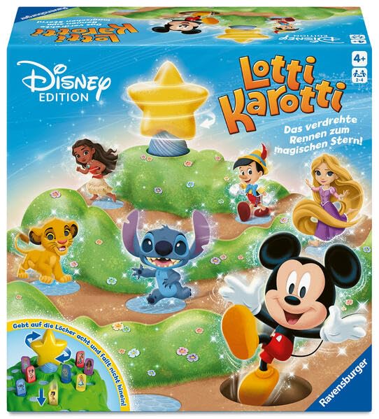 Lotti Karotti Disney Edition Ravensburger  Spiele-Klassiker