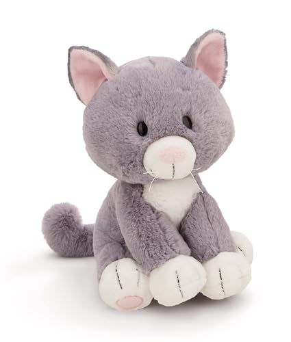 nici katze kuscheltier 20cm grau weiches plüschtier