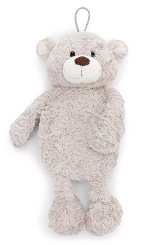 Bär Finni Wärmflasche 300ml grau 34cm - Kuscheltier ab 10 Monaten