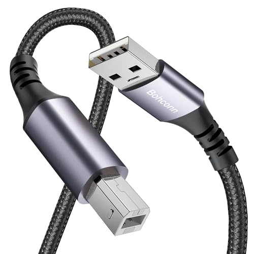 usb druckerkabel 5m bohhconn 2.0 pc kabel a auf b für hp canon brother epson dell