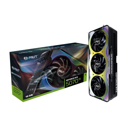 palit geforce rtx 5070 ti grafikkarte, pci express 5.0, 28000 mhz