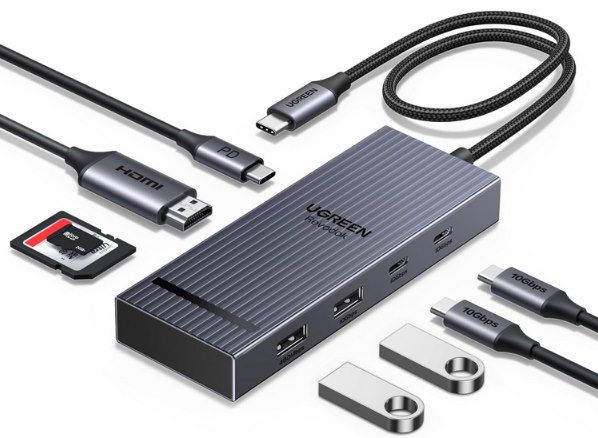 Produktbild: UGREEN 10Gbps usb c hub für 19,99 euro statt 26 euro