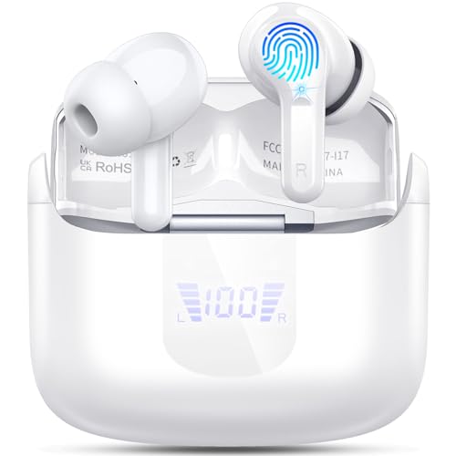 bluetooth 5.4 kopfhörer kabellos mit 48std bass und noise cancelling, ip7 wasserfest