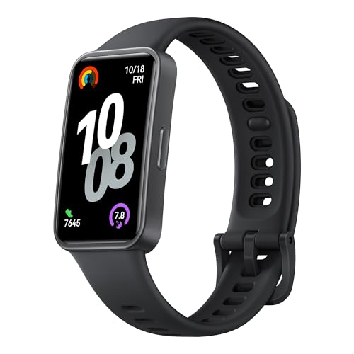 HUAWEI Band 10 Smartwatch, fitness-tracking, schlafanalyse, 14 Tage akkulaufzeit, schwarz