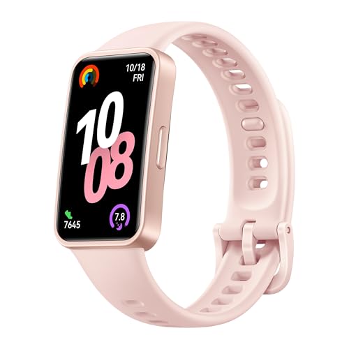 huawei band 10 smartwatch, fitness tracking, schlafanalyse, 14 tage akkulaufzeit, iOS, Android, rose