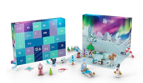 PLUS PLUS Adventskalender  Kreatives Bauset für Kinder