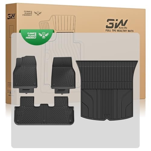 tesla model y 2025 2026 fußmatten und kofferraumwanne maßgeschneidert set