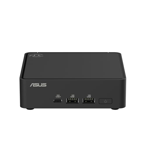 ASUS NUC 15 pro slim kit rnu1, kompakter pc, mit eu-netzkabel, ohne betriebssystem