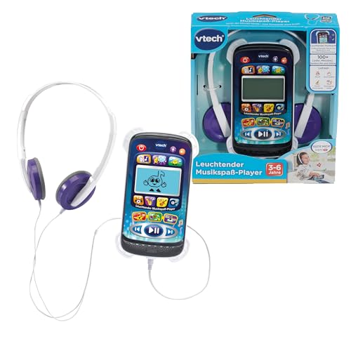 Vtech Musikplayer mit interaktivem Bildschirm und verstellbarem Kopfhörer