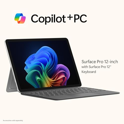 microsoft surface pro 12 zoll touchscreen, snapdragon x plus, 16gb, 256gb