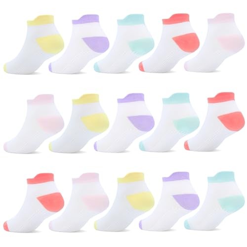 Stoppersocken Kinder 15 Paar ABS Knöchelsocken Rutschsocken für 3-5 Jahre