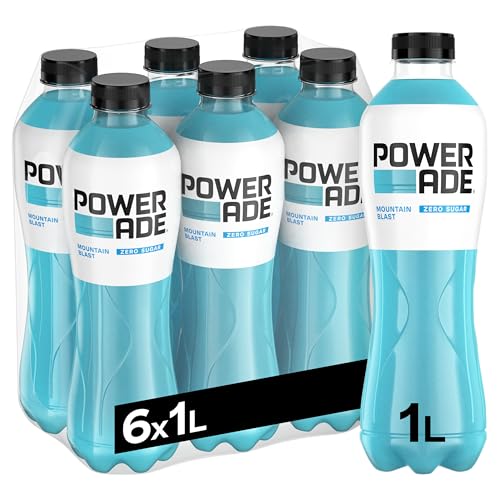powerade mountain blast zero sportsgetränk ohne zucker 500ml