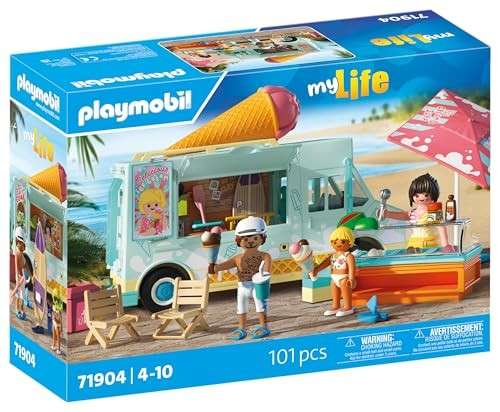 PLAYMOBIL 71904 Vacation Beach Ice Cream Truck mit Surfshop