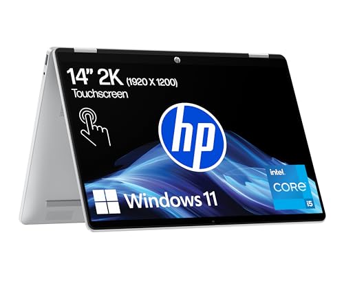 hp omnibook 5 flip 14-fp0254ng, windows 11 home, silber