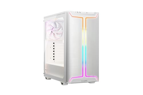 be quiet! Pure Base 501 DX White pc-gehaeuse, 3x 140mm pwm-luefter, argb-beleuchtung