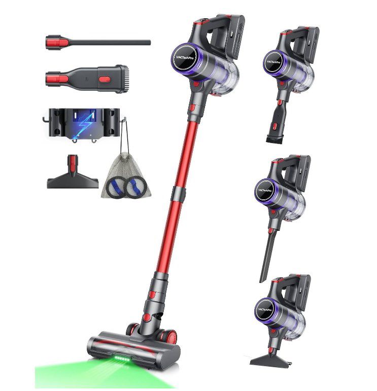 VACTechPro V15 Ultra akku staubsauger 550W für 88,96 statt 139