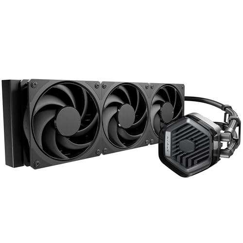 cpu wasserkühlung cooler master masterliquid 360 atmos stealth aiO