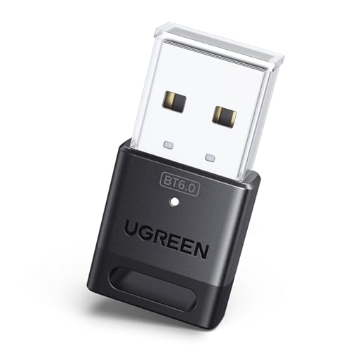 ugreen bluetooth 6.0 adapter dongle für pc, usb bt stick für tastatur, maus, hörgeräte
