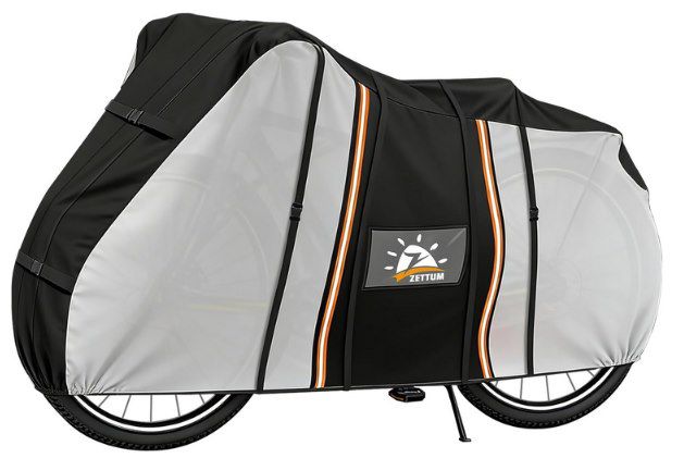 Zettum wasserdichte Fahrradabdeckung mit PU-Beschichtung für alle Fahrräder