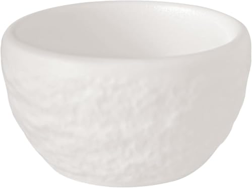 villeroy & boch eierbecher 5 cm manufacture rock blanc, porzellan, weiß