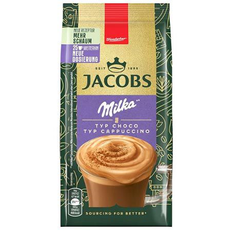 jacobs cappuccino choco milka Getränkepulver 400g, jetzt ab 3,13