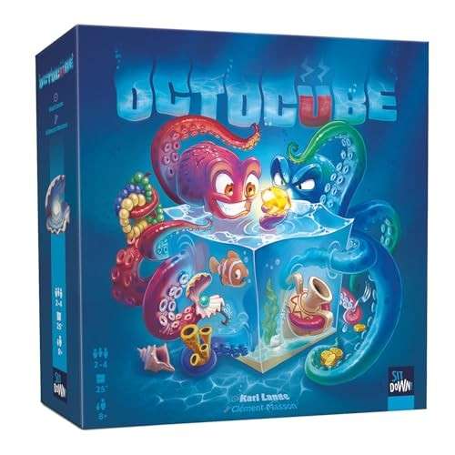 OCTOCUBE Familienspiel  Magnetische Würfel für 24 Spieler ab 8 Jahren