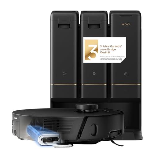 Mova Z50 Ultra saugroboter mit schmutzerkennung - schwarz