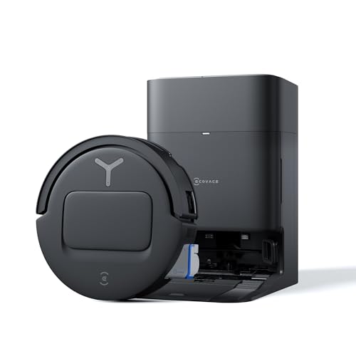 saugroboter ecovacs deebot t80 omni, wischfunktion, 18000 pa, selbstreinigung, schwarz