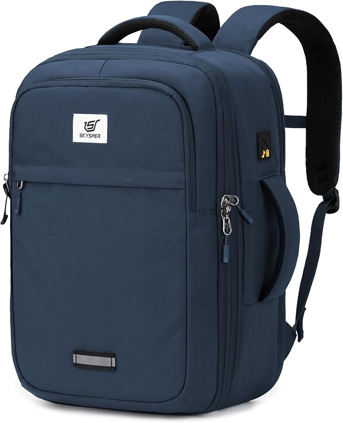 skysper handgepäck rucksack 44x28x18.5 20l klein laptop rucksack 16 zoll für reise