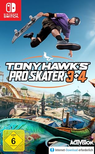 tony hawks pro skater 3 und 4 cartridge für nintendo switch, amazon prime