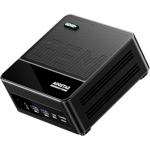 aoostar gem12+ mini pc ryzen 7 pro 8845hs 32gb ram 1tb ssd 4k gaming pc