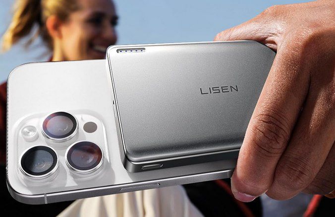lisen 10.000mAh magsafe powerbank hyper-slim für 29,99 (statt 60)