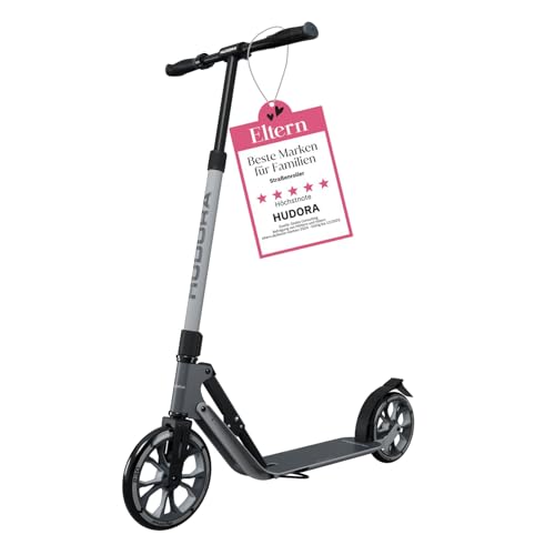 hudora bigwheel 230 advanced scooter, stabiler aluminium-roller bis 120kg