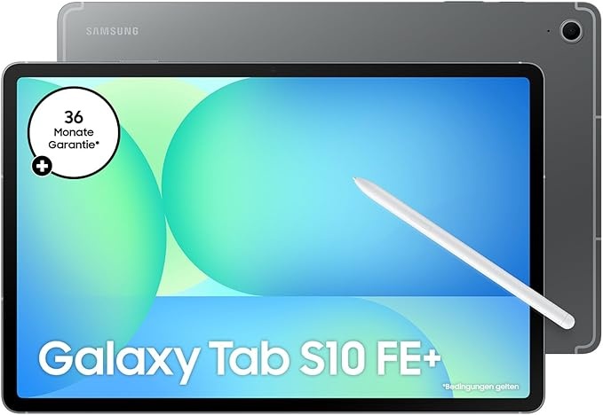 Samsung Galaxy Tab S10 FE+ 256GB 5G - Amazon Prime, 36 Monate Garantie