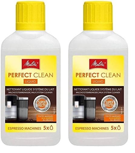 melitta milchsystem reiniger 202034 perfect clean 250 ml packung mit 2