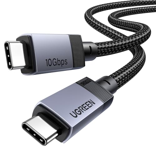 ugreen usb c kabel 240w 10gbps ladekabel 1m mit 4k videosignalübertragung, kompatibel mit iphone 16/macbook pro/ipad