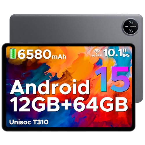 doogee tab a9 tablet 10 zoll android 15 12gb ram 64gb rom 6580mah 5g wifi bluetooth 5.0