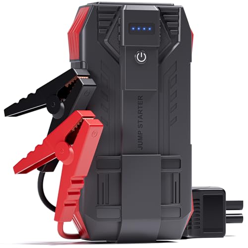 Povasee 4000A starthilfe powerbank 12V für pkws bis 10L benzin 8L diesel mit kabel und usb