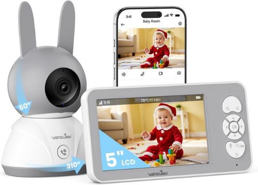 wansview babyphone full hd kamera mit nachtsicht für 59,99 euro statt 80 euro