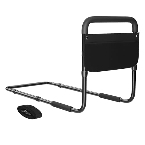 ToyaTec aufstehhilfe bett, bettgitter für seniors und behinderte, höhenverstellbar