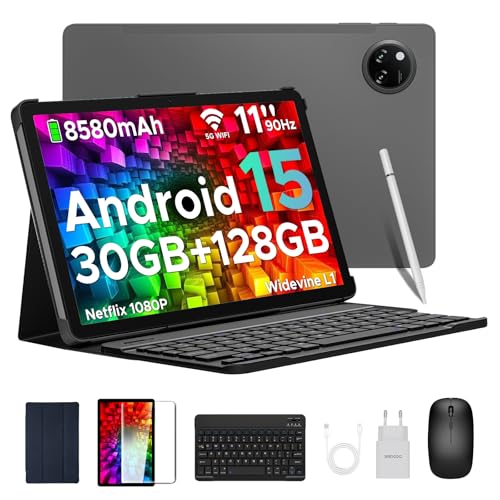 Produktbild: doogee tab a9 pro android tablet 11 zoll 30gb ram 128gb rom gaming 8580mah