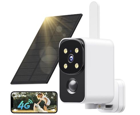 Produktbild: pesair 4g lte überwachungskamera mit sim-karte für 39,19 statt 56